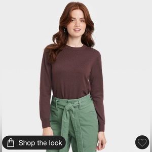 Crew neck sweater